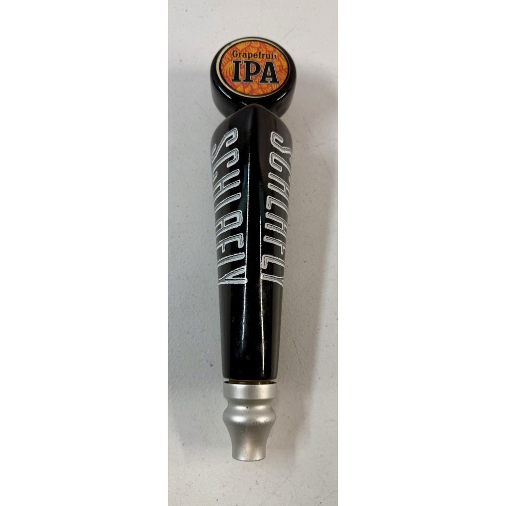 Schlafly Grapfruit IPA Beer Tap Handle 10.5" St Louis Keg Black